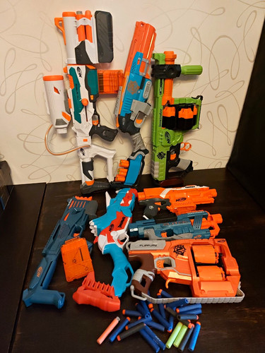 Nerf dartblaster set konvolut - set,