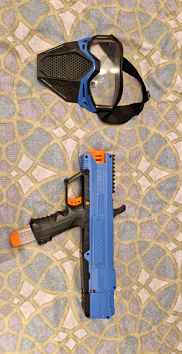 Nerf rival blaster mit magazin - blaster,