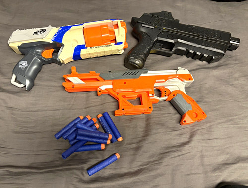 Nerf dartblaster set strongarm - nerf,
