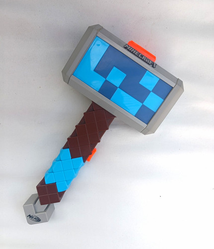 Nerf minecraft hammer blaster - nerf,