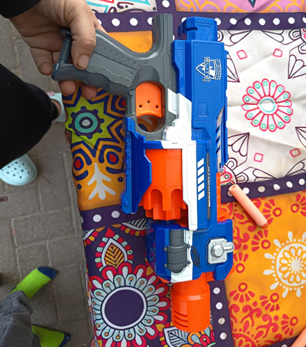 Nerf dartblaster set raider - dartblaster,