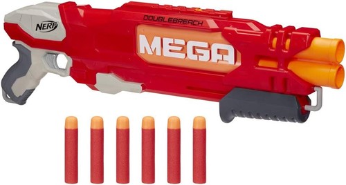 Nerf mega doublebreach - nerf, blaster