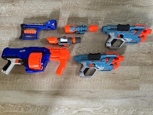 Nerf surgefire blaster set 2 - blaster, set,