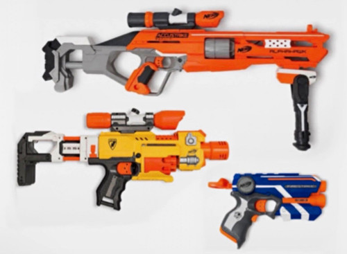 Nerf blaster set - nerf,